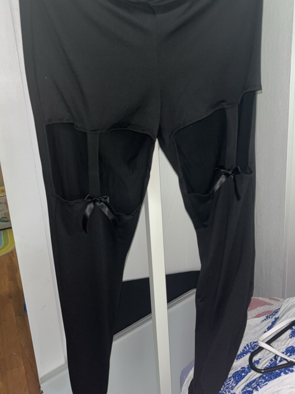 SHEIN Black Curve High-Waist Leggings